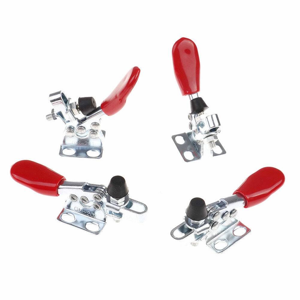 4pcs 60 lbs/27kg toggle clamp gh-201 horizontal hold quick hand tool DD