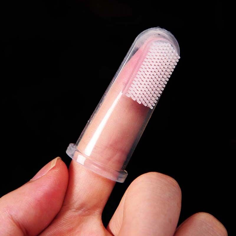 5x Soft Finger Toothbrush Pet Dog Oral Dental Clean Teeth Care Hygiene Bru.l8