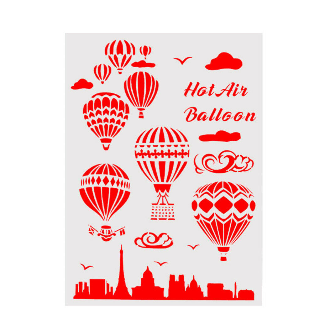 layering stencil for wall painting scrapbooking stamp decor balloon templa.l8