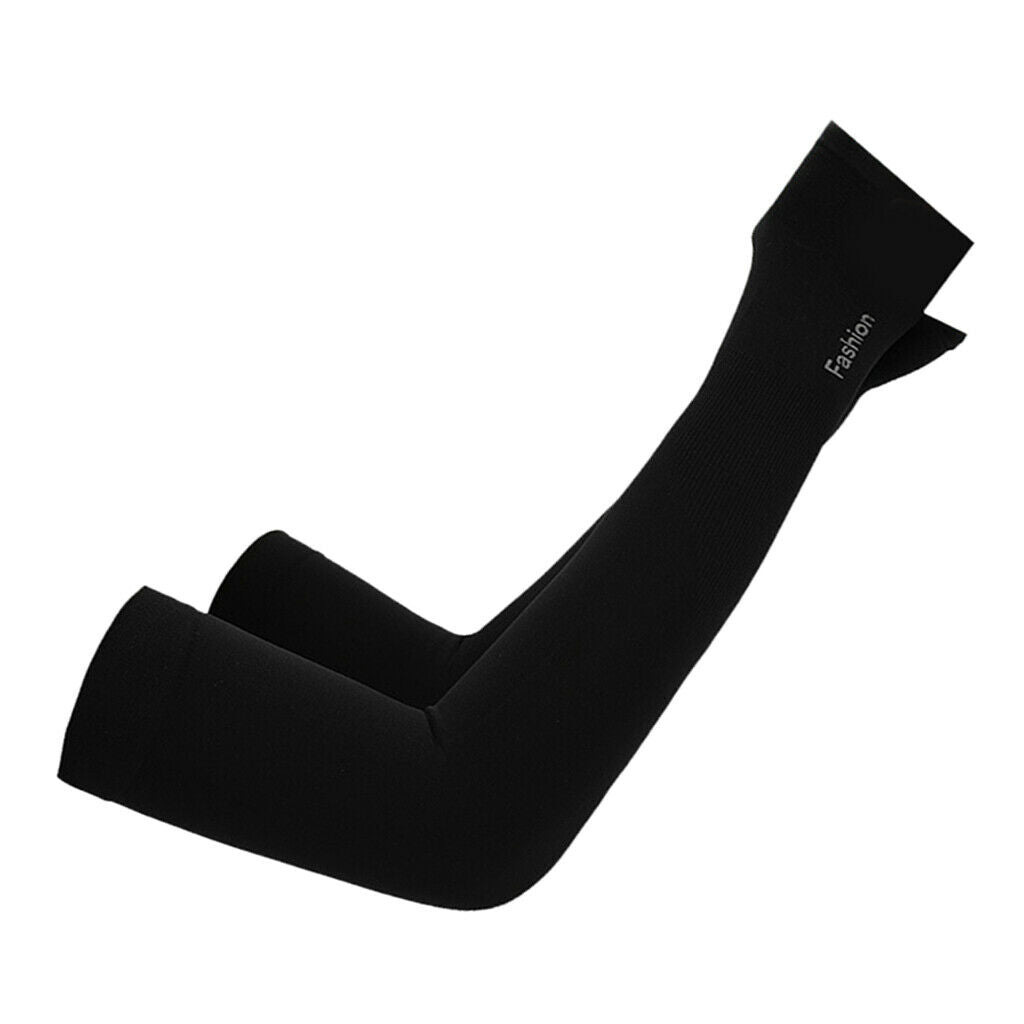 Cooling Arm Sleeves Sun-Block Protector Golf Basketball Tennis Running