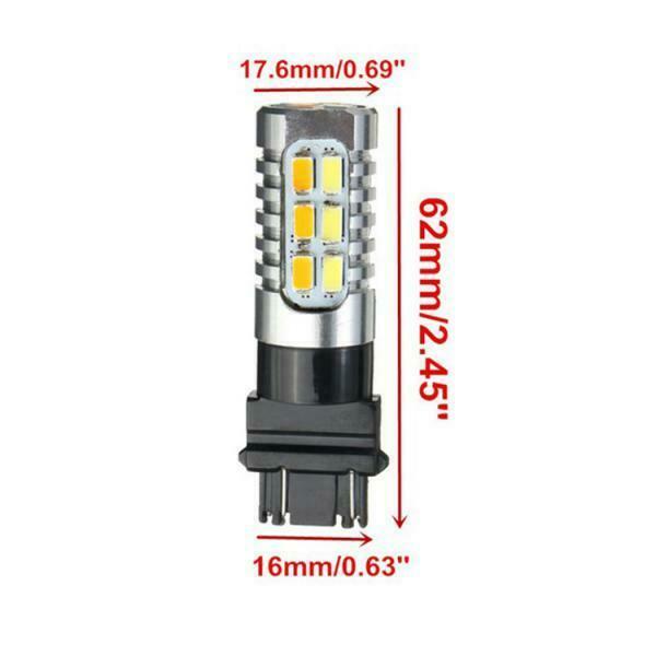 Super Bright Dual Color 3157 5630 Chip LED Turn Signal Bulbs Driving Lamp