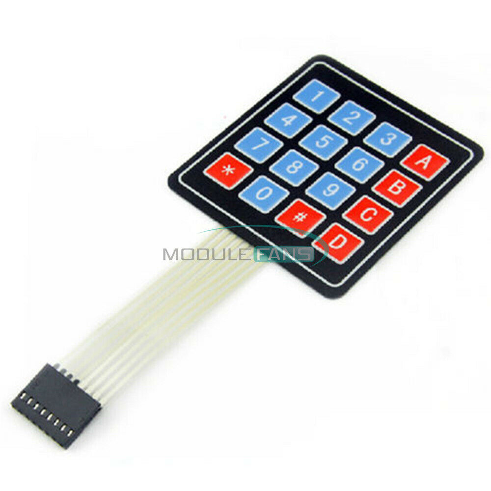 4 x 4 Matrix Array 4*4 16 Key Membrane Switch Keypad Keyboard For AVR Arduino