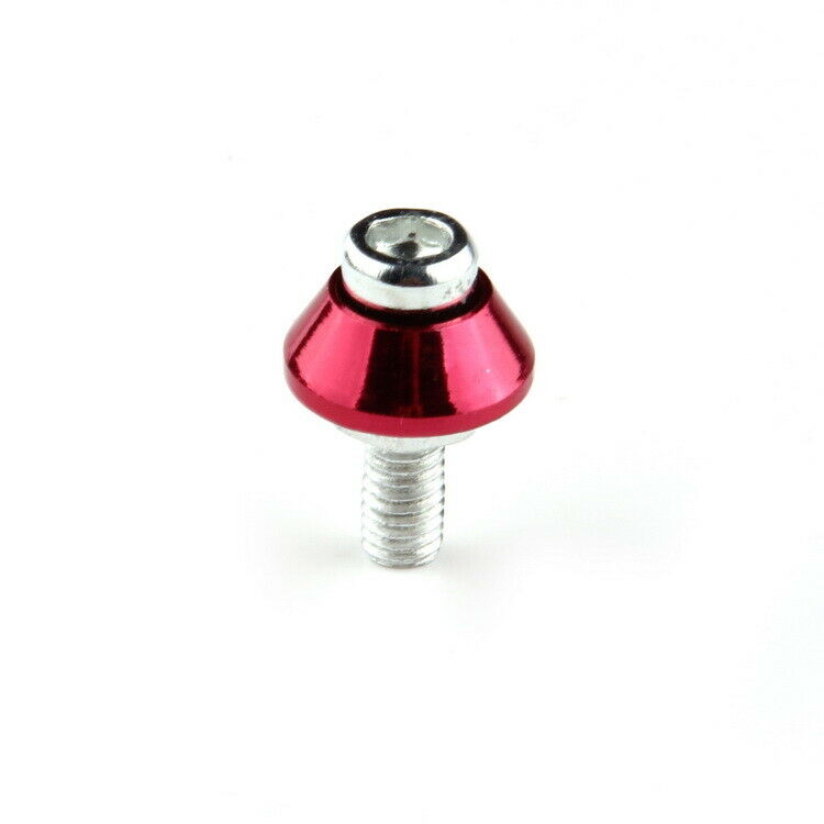 Car Auro License Plate Frame Screw Bolt Cap Cover Screw Bolts Nuts For Ford
