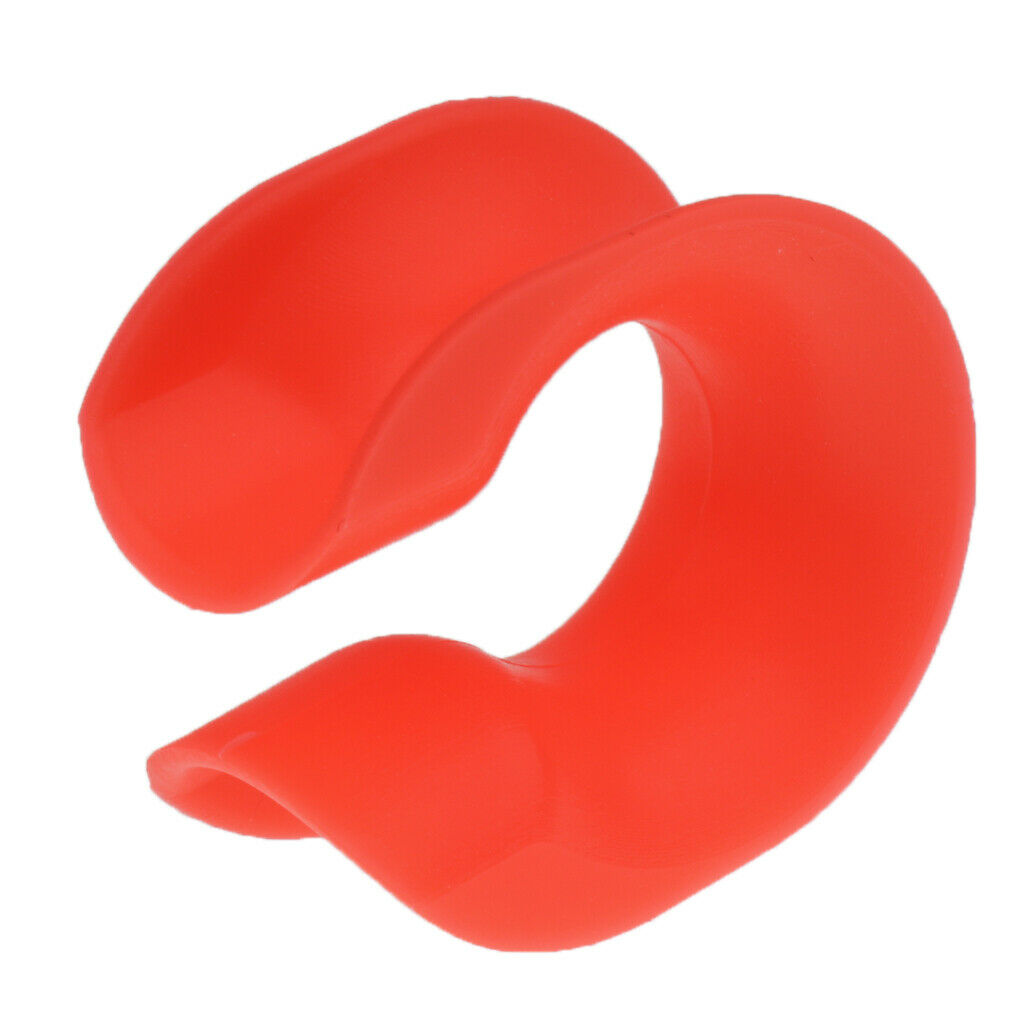 10pcs Plastic Roping Rope Protective Cover Loop Free Orange