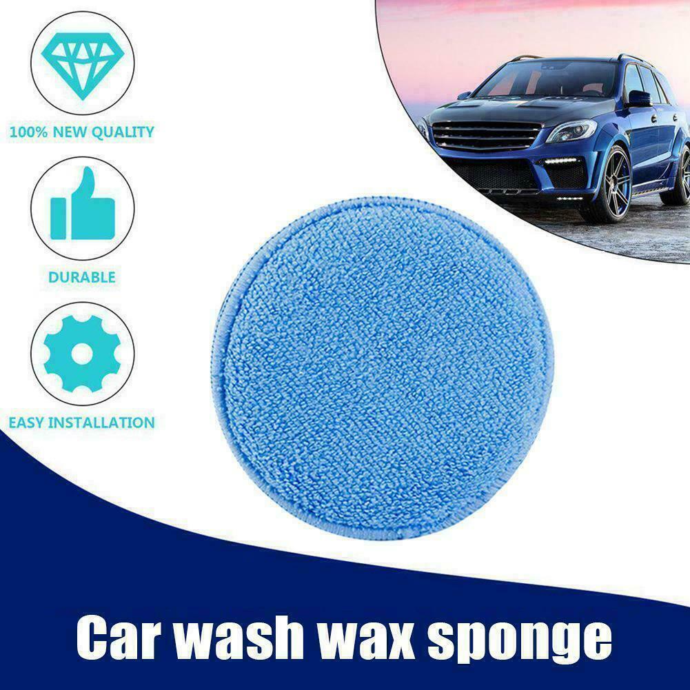 10 x 5" Microfiber Foam Sponge Polish Wax Applicator Car Detailing Cleaning Pad