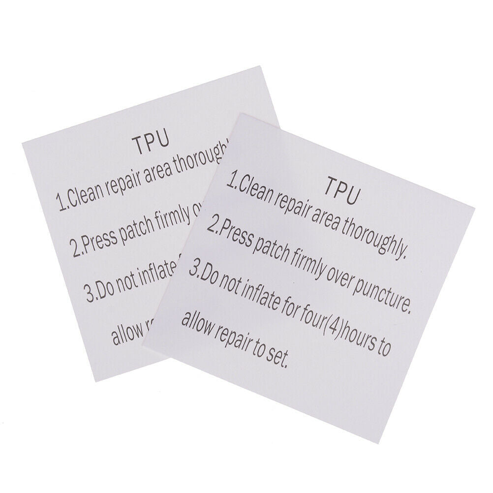 2x Waterproof Adhesive Transparent Tape Patch Kit Tent Canopy Awning Repair  XC