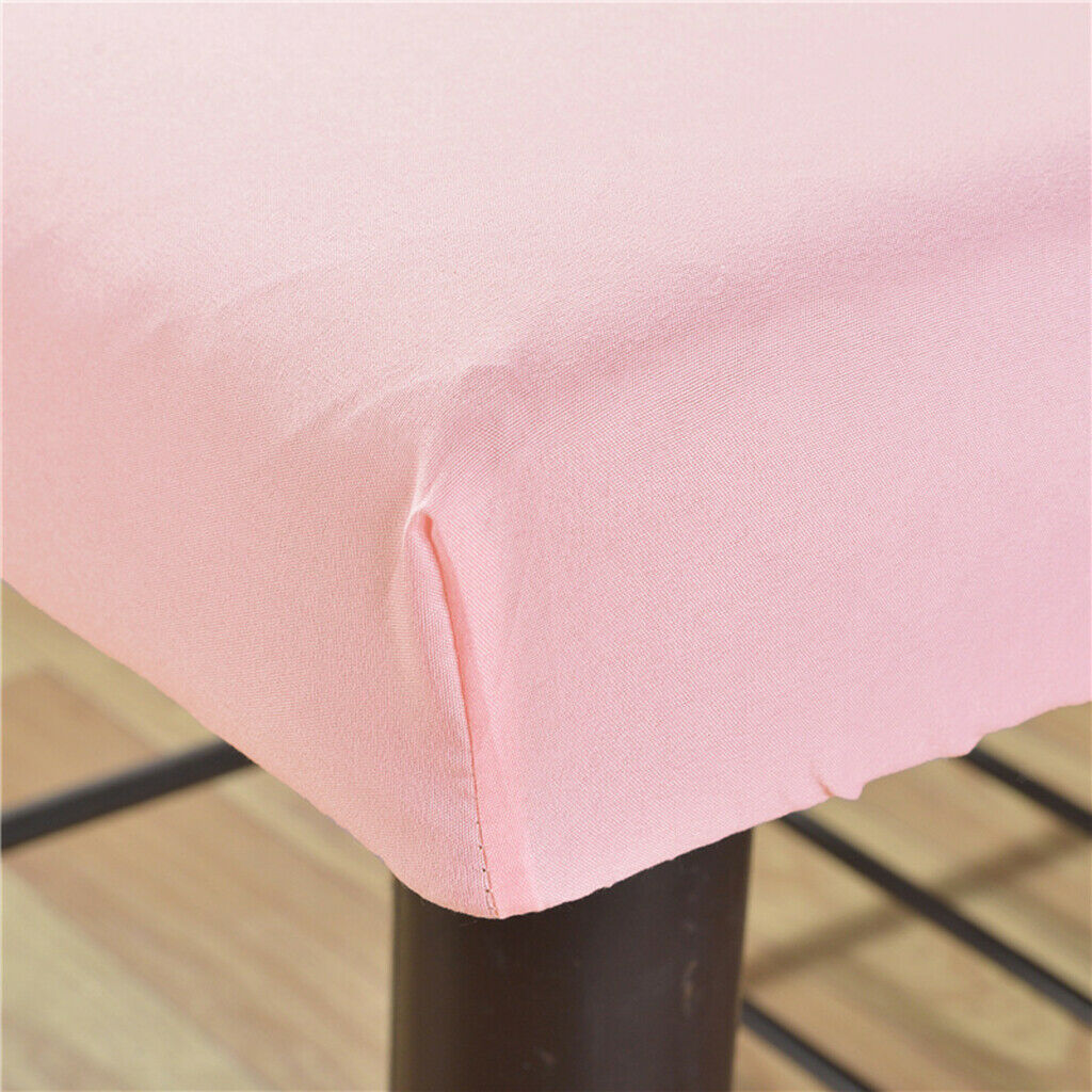 Brushed Cotton Beauty Massage Table Cover Bed Sheet 31x75inch Coffee/Pink