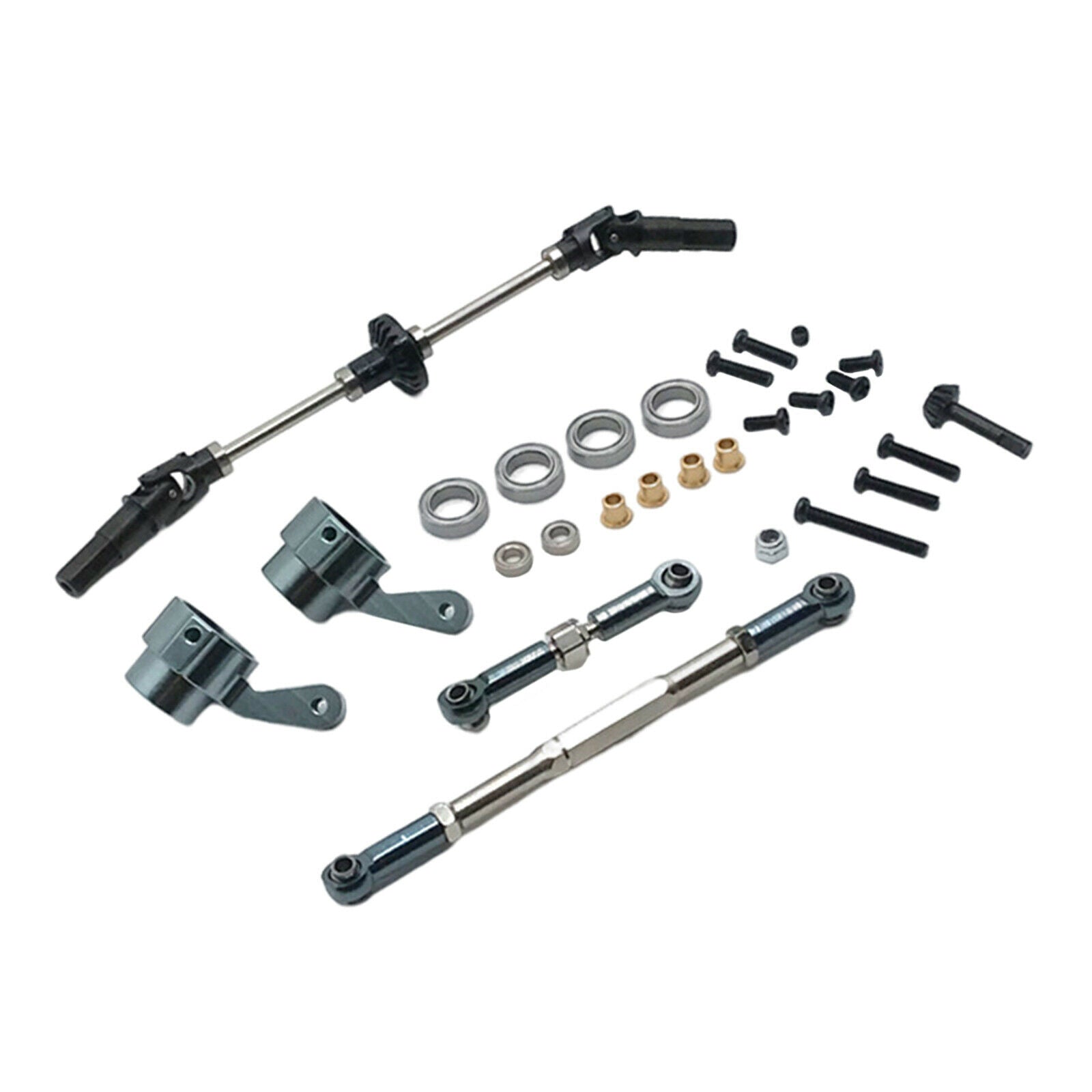 1:16 RC Metal Front Rear Bridge Axle for WPL C14 B14 B24 HengLong Spare