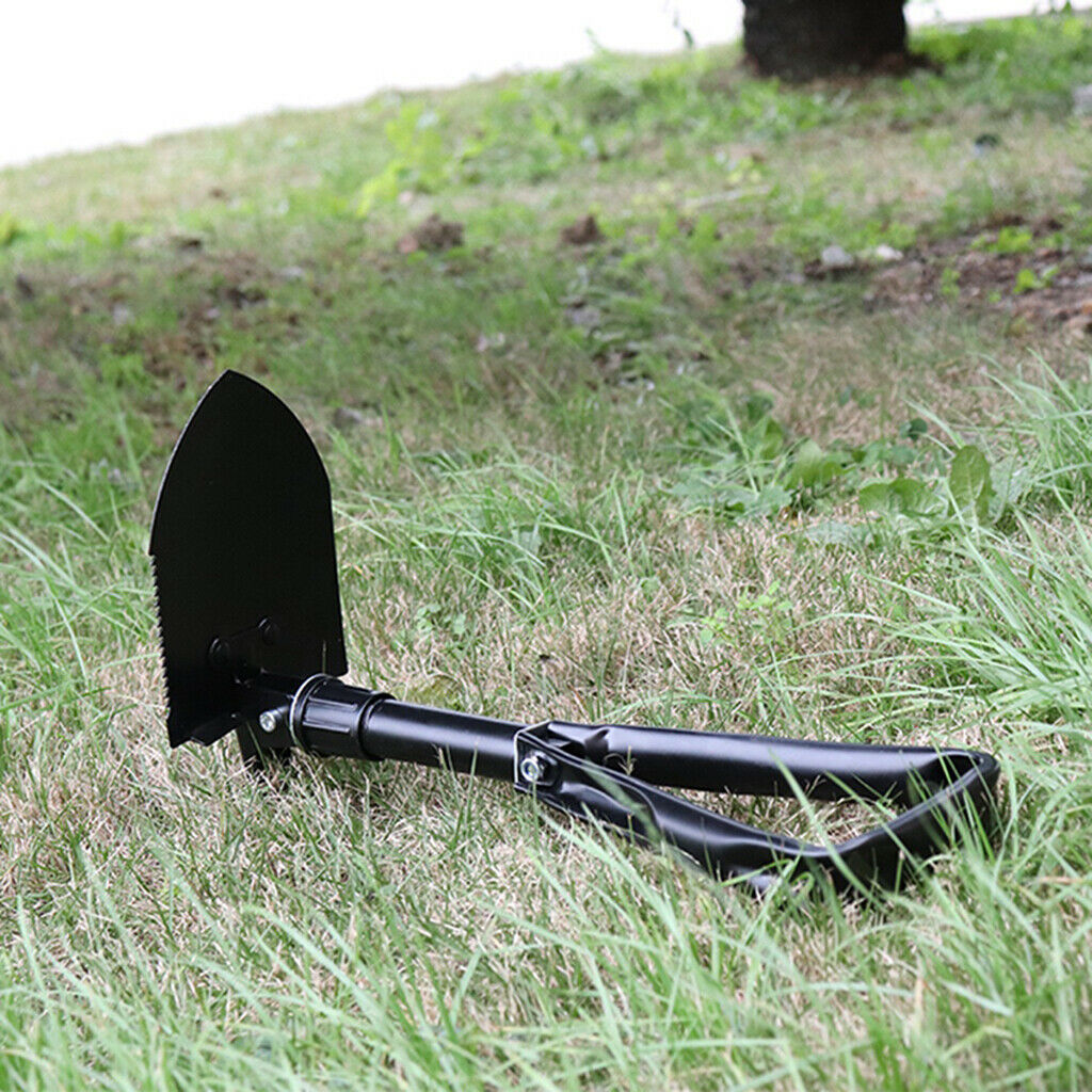 Folding Shovel 18" Camping Garden Military Style Survival w/ Pack Tool