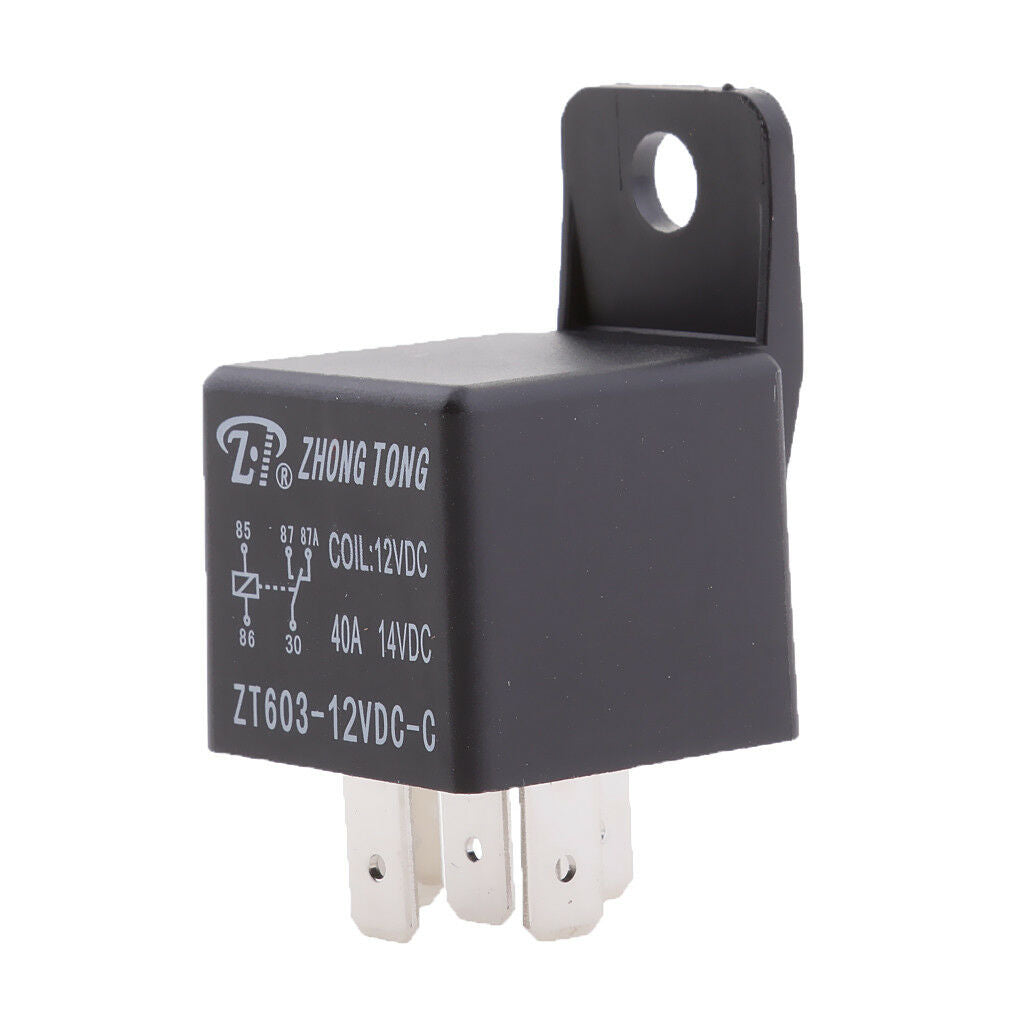 12V 40A Amp 5-Pin Change Over Relay SPDT for Aux Light Horn Audio Car Boat