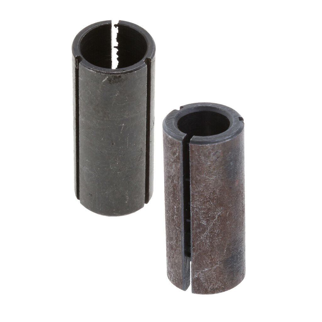 2pieces/set Collet Chuck Driver Adapter For Wood Woodworking Router Bit