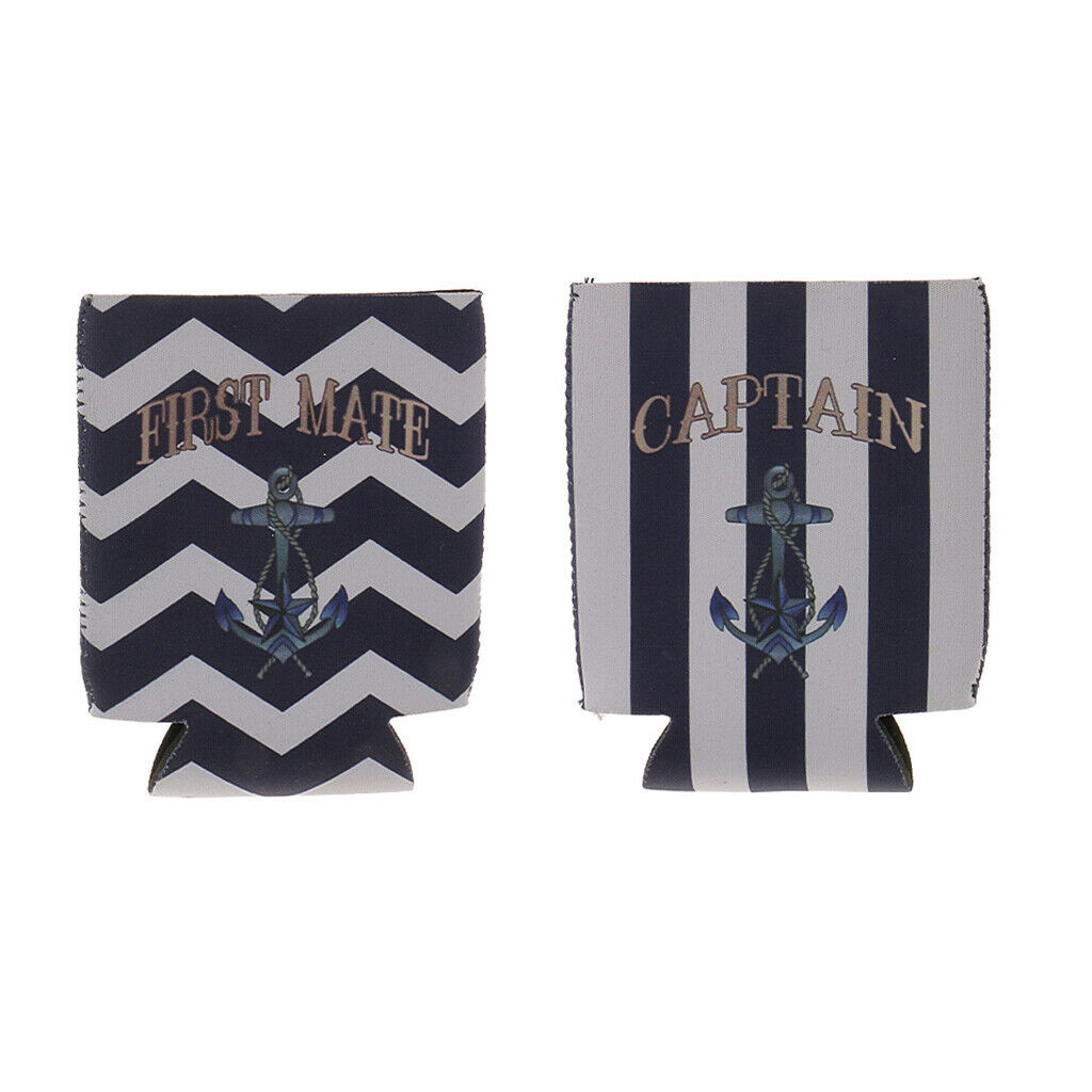 2 Pcs. Bottle Cooler Neoprene, 12.5 X 10 Cm