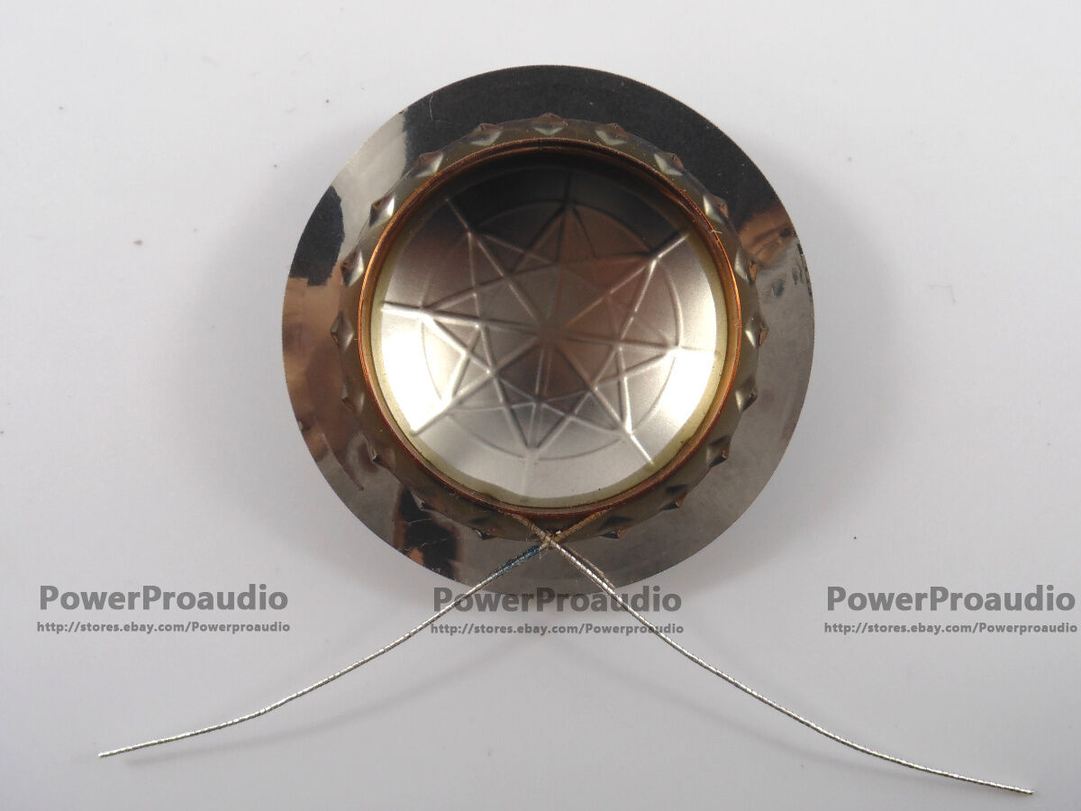 2 pcs 25.5mm 1" Diaphragm Titanium Voice coil 8 ohm 25.4mm Round Wire