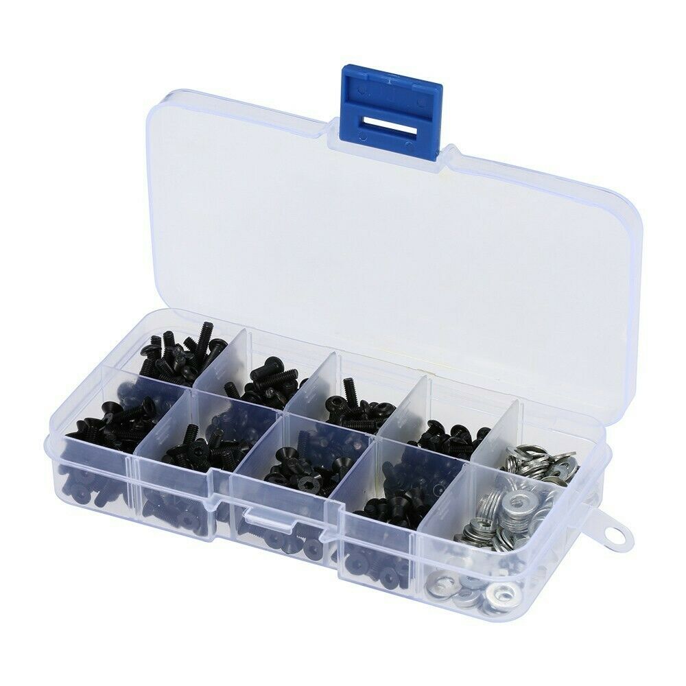 RC Steel Repair Screws Bolts Nuts Kit Fit for 1/10 HSP RC Car Truck Parts