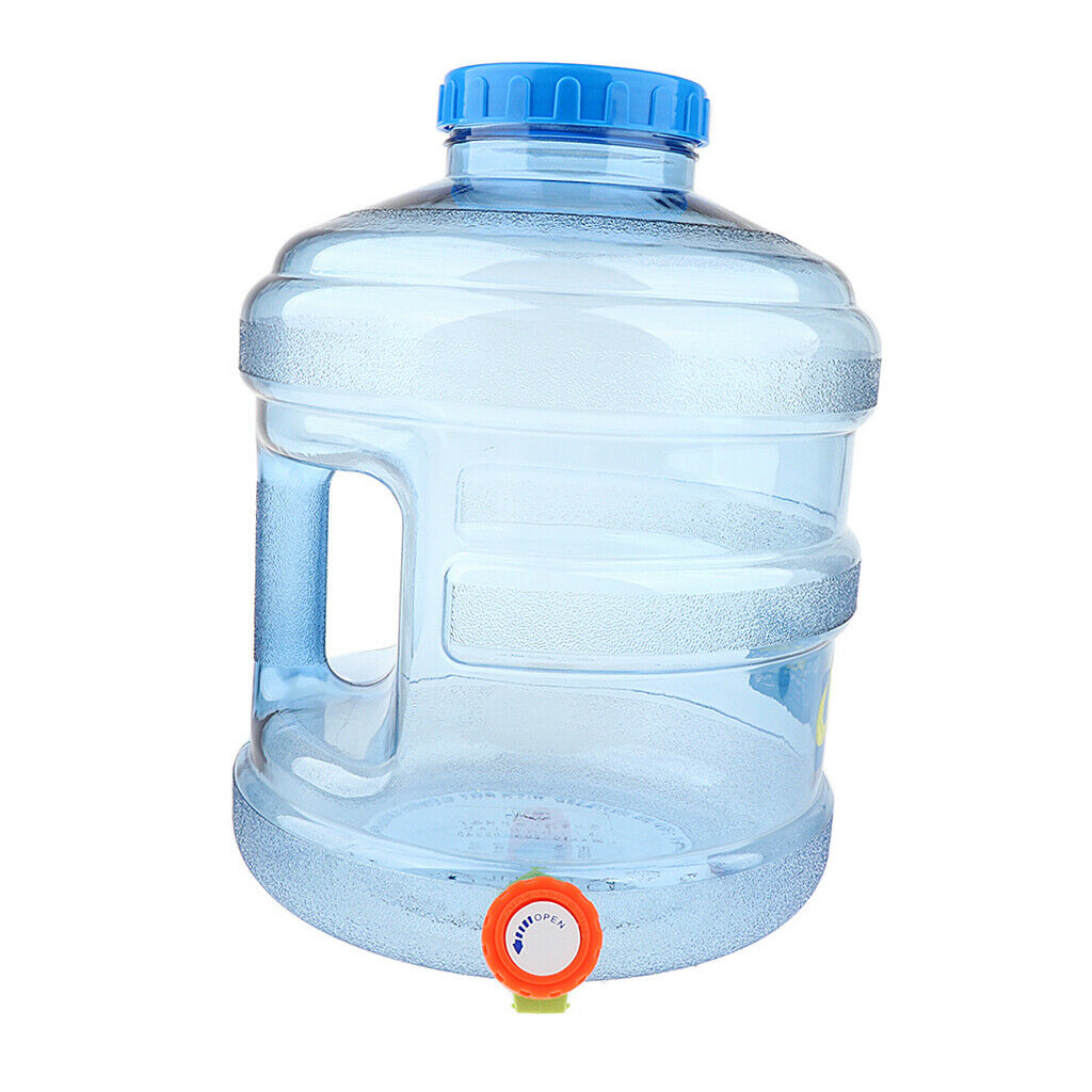 11.3 L Outdoor Camping Water Bucket With Tap For Traveling Hiking