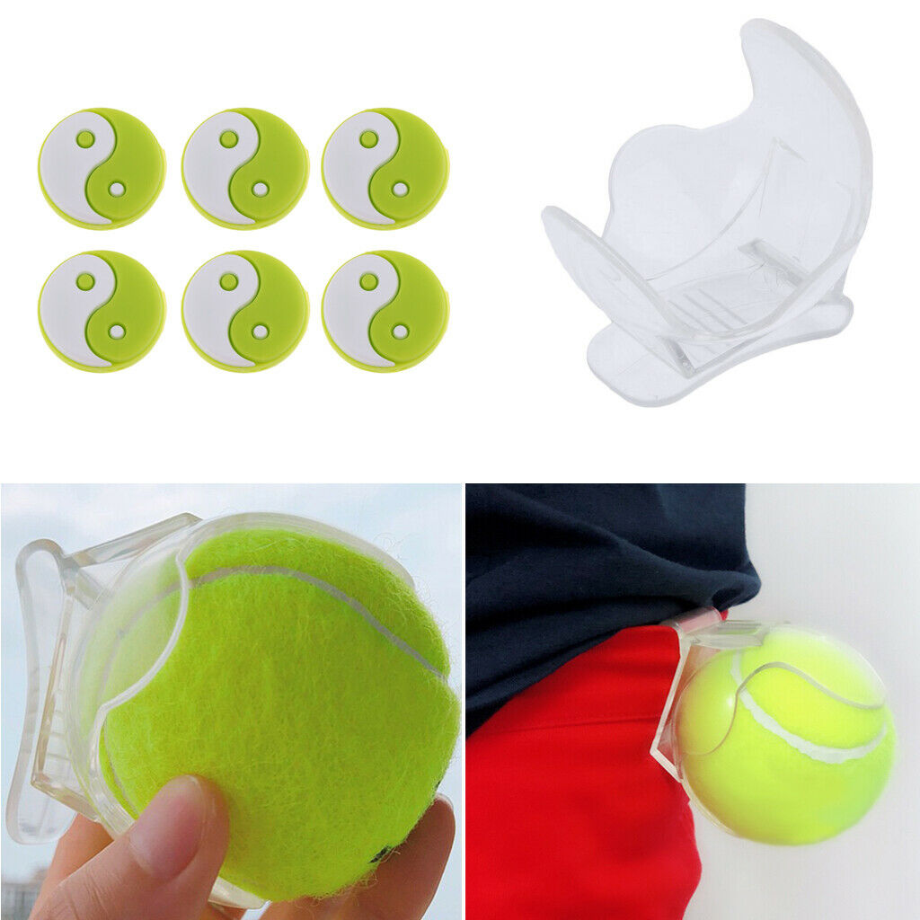 Silicone Tennis Vibration Damper, 6-Pack, Damper, Silencers, Damper