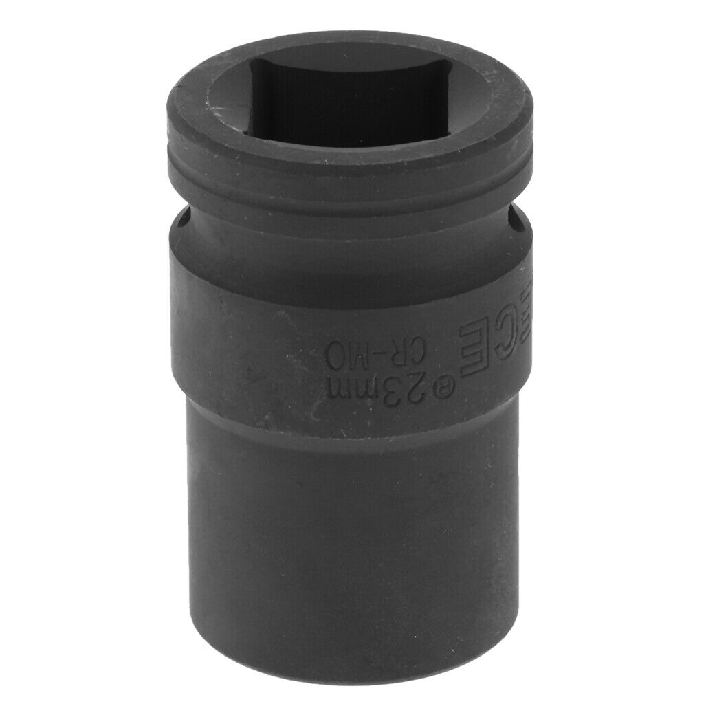 23mm 3/4" DRIVE DEEP IMPACT WRENCH SOCKET 12 POINT SINGLE HEX HUB NUTS