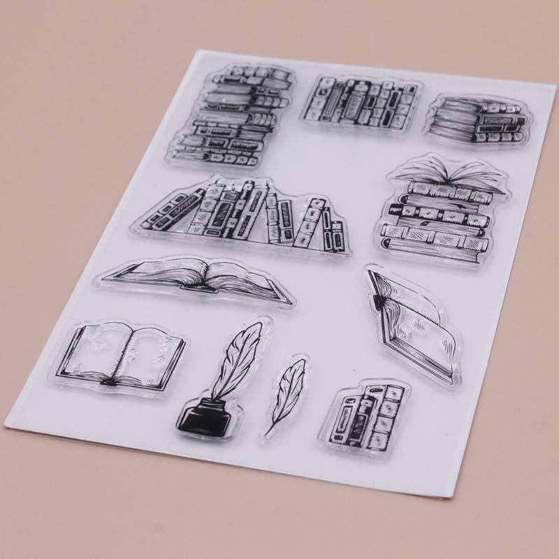 DIY Crafts Scrapbook Embossing Stencil Clear Stamps Mould for Paper Card
