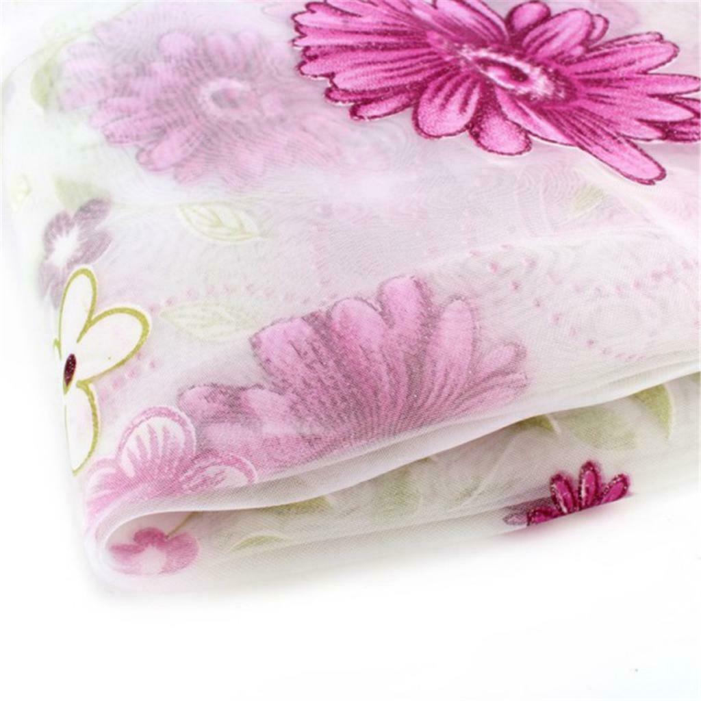 Elegant Window Sheer Drape Valance Gauze Curtain Door Curtains 150x250cm 3