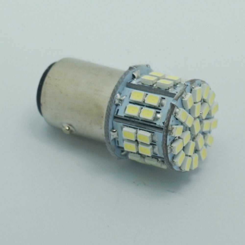 12V 50SMD 1157 BAY15D 1206 6000K LED Light Car Tail Stop Brake Lamp Bulb White ~