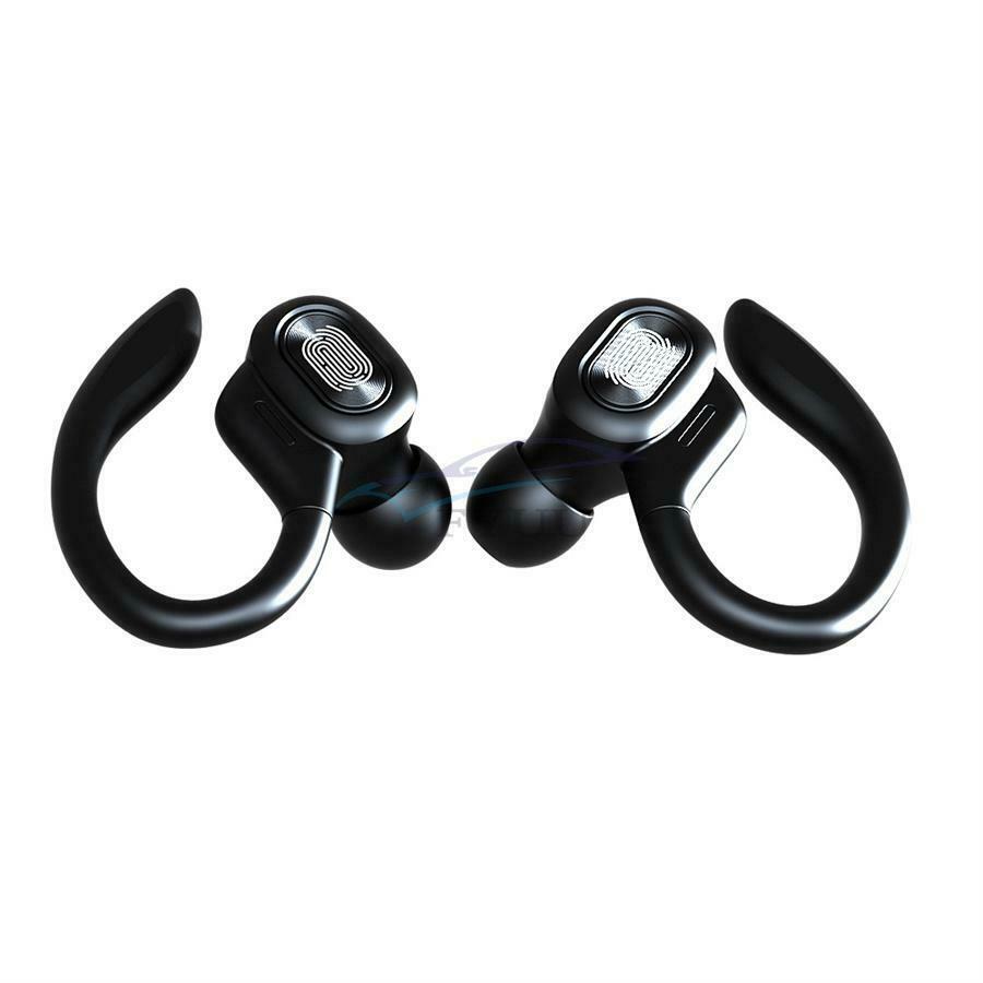 15M Waterproof Bluetooth 5.0 Stereo Headset Sports Wireless Earbud Earphone Set
