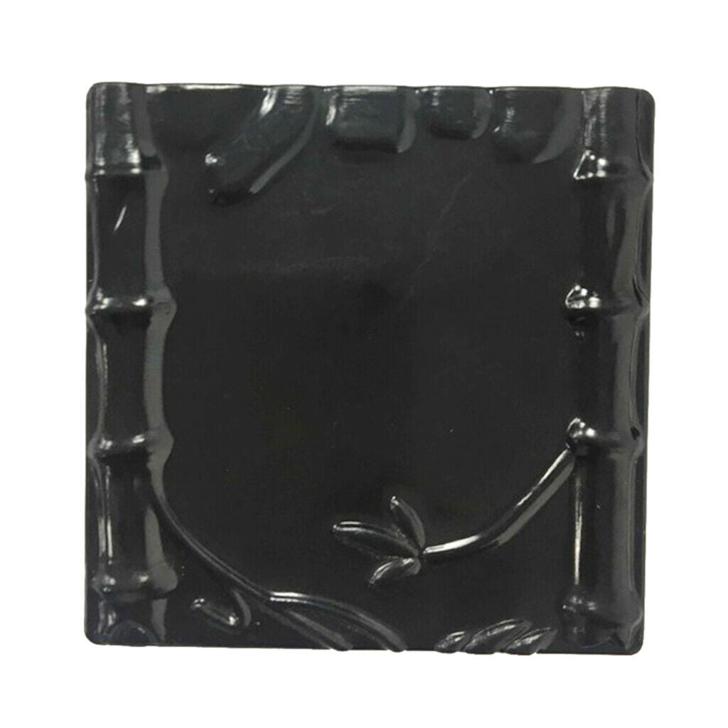 Melamine Cup Coaster Tableware Placemat Office Tea Set Accessories Black