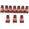 10pcs 12T 0.6uh-1.7uh Adjustable High-Frequency Ferrite Core Inductor  TKIX Tt