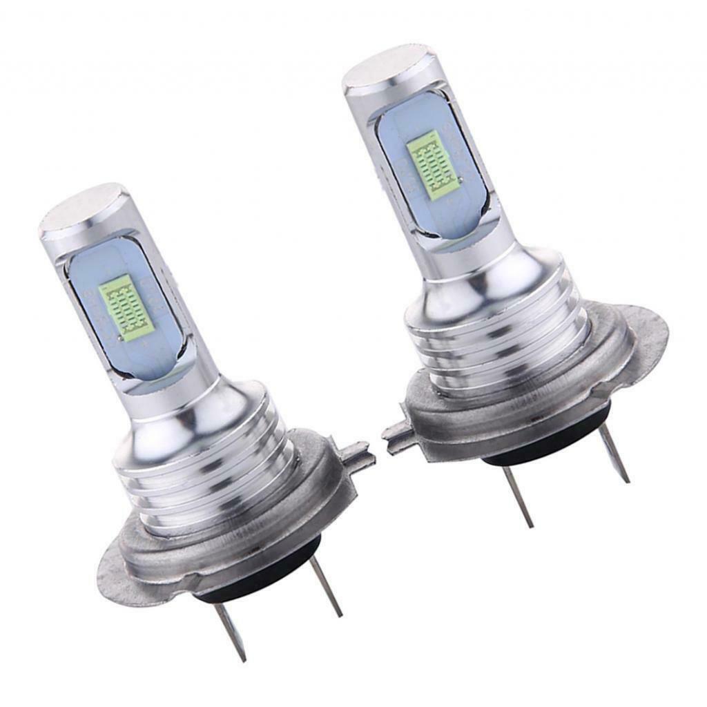 2 Packs H7 LED Headlight Kit 35W 4000LM Car Bulb High Power 8000K 12-24V