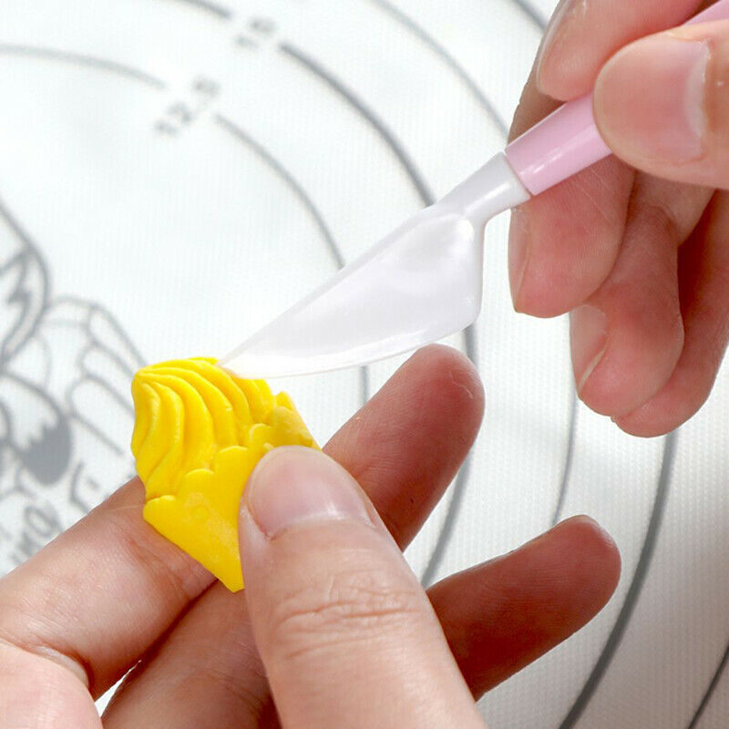 4pcs Fondant Cake Decorating Modelling Tools 8 Styles Flower Decoration P.l8