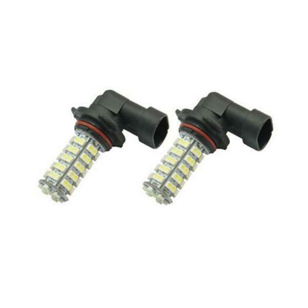 1 Pair 68SMD LED Fog Driving Headlight 6000K White Bulb for Auto Car Vehicle