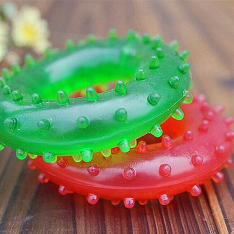 Silicone Finger Hand Grip Muscle Power Strength Training Rubber Ring Exerc-DD