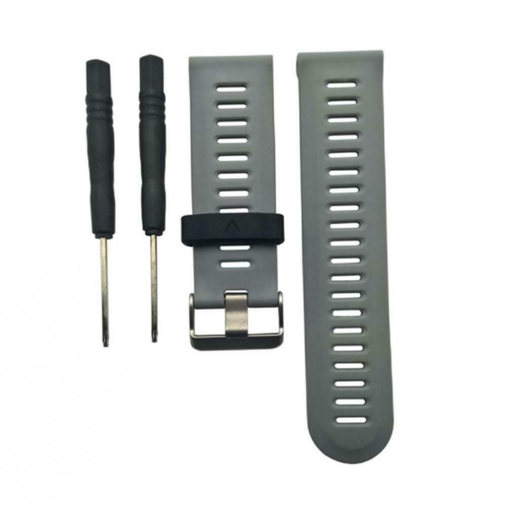 2 pieces For Garmin Fenix 3 / Fenix 3 HR Watch band, Soft Silicone Replacement