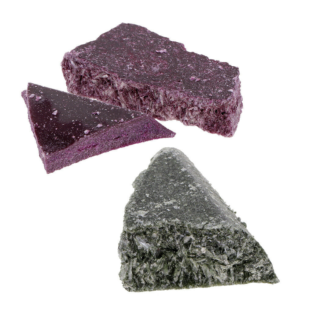 2 Colors Green and Purple Candle Wax Dye Material for Making Candles DIYGift