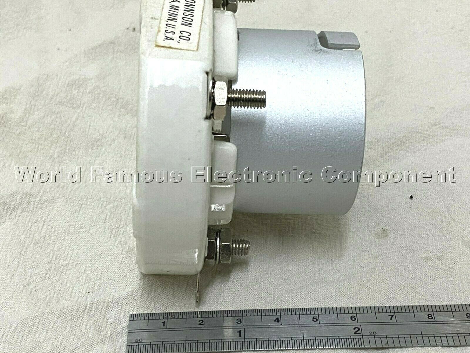 1pcs - E.F JONNSON 4-Pin Ceramic Tube Socket USA