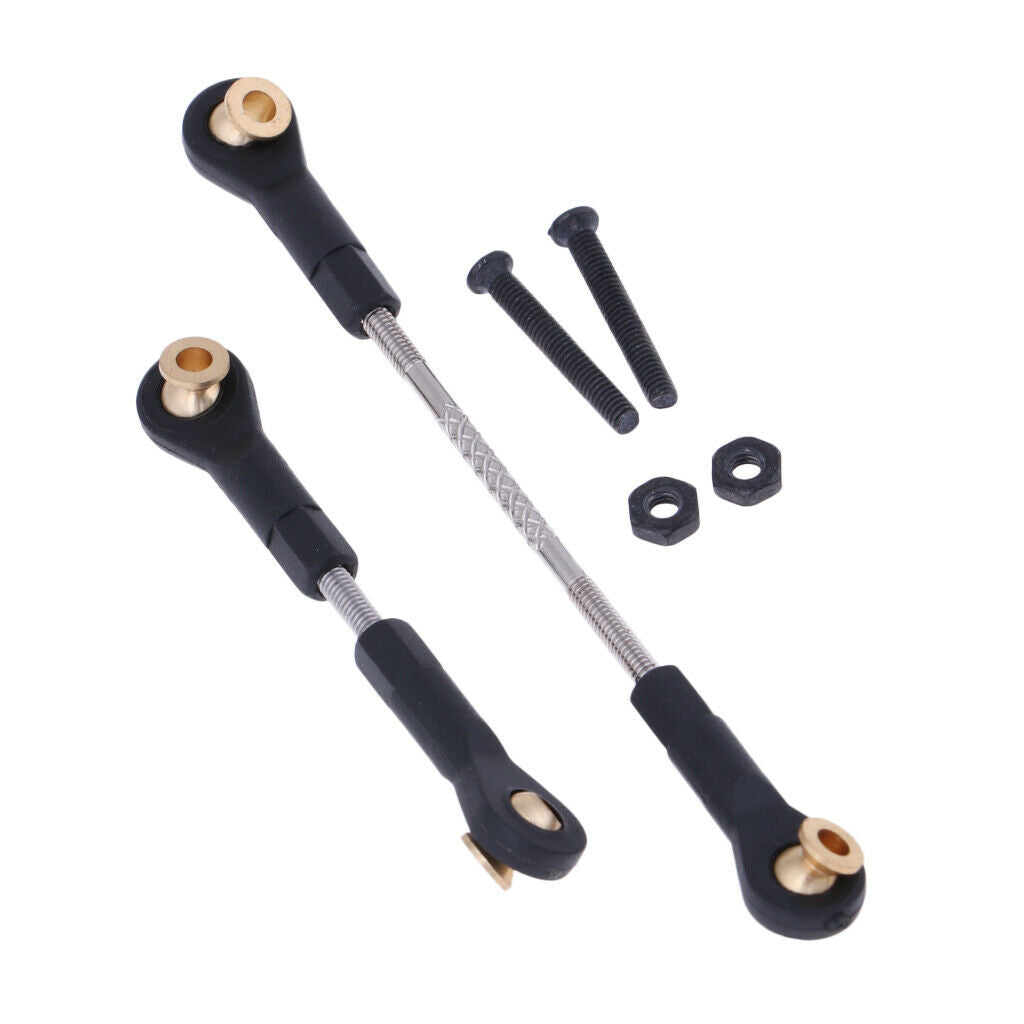 Metal steering linkage pull rod for WPL 1:16 4WD 6WD RC Car Pickup Truck