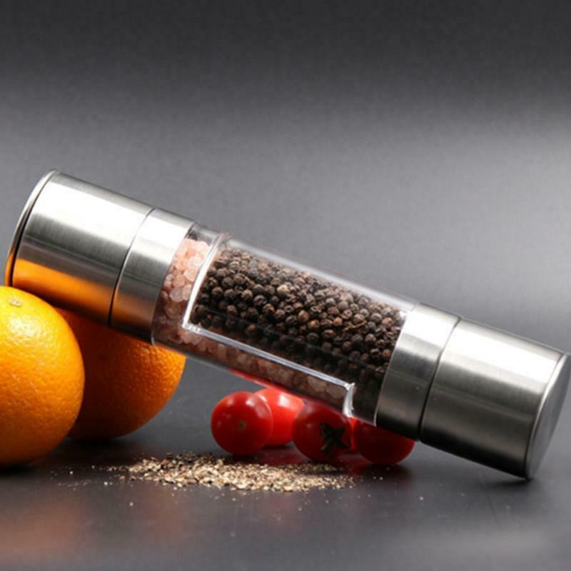 Manual Grinding Pepper Salt Mills Grinder Durable Kitchen Seasoning Tools