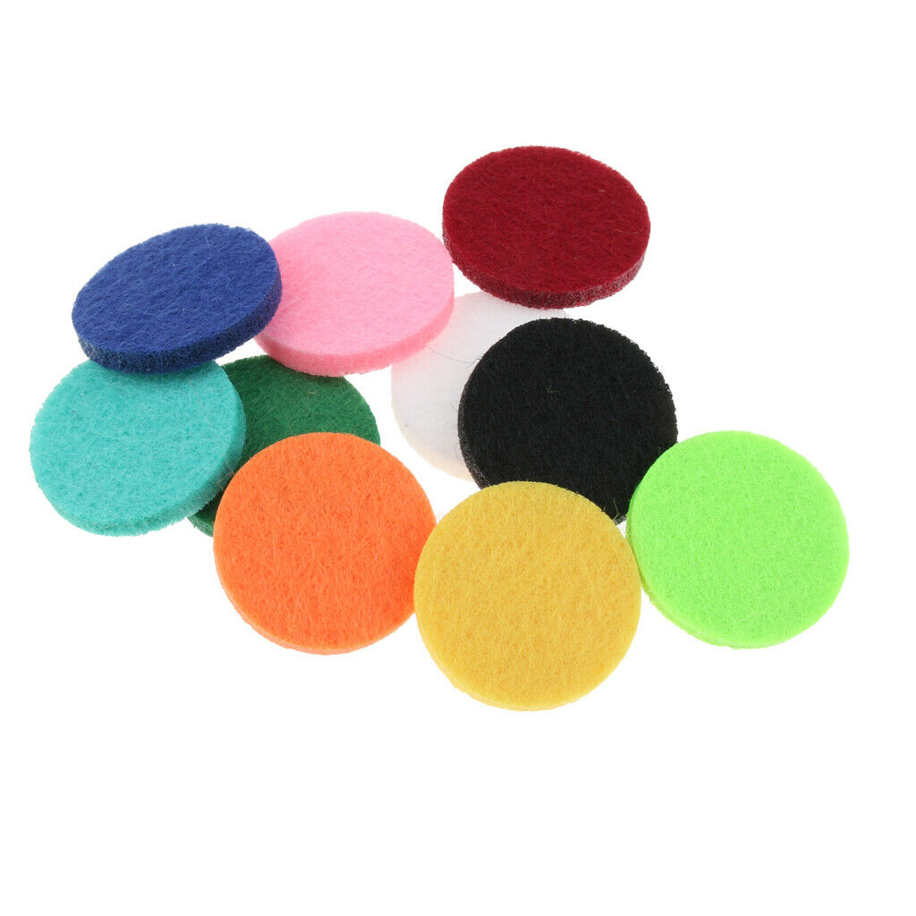 100x Essential Oil Diffuser Pads Diffuser Necklace Refill Pads