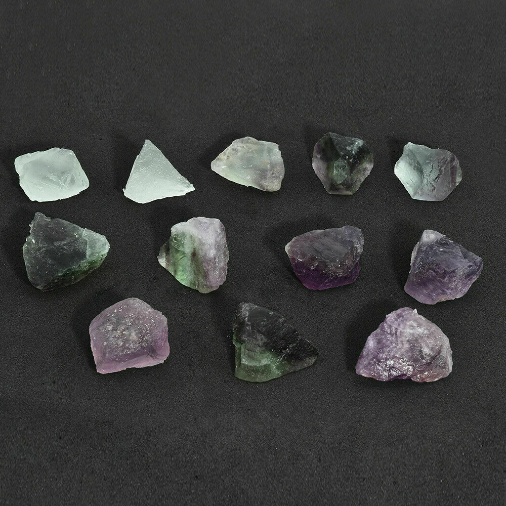 100g Natural Rough Fluorite Healing Stone Quartz Crystal Specimen Mineral Rock..