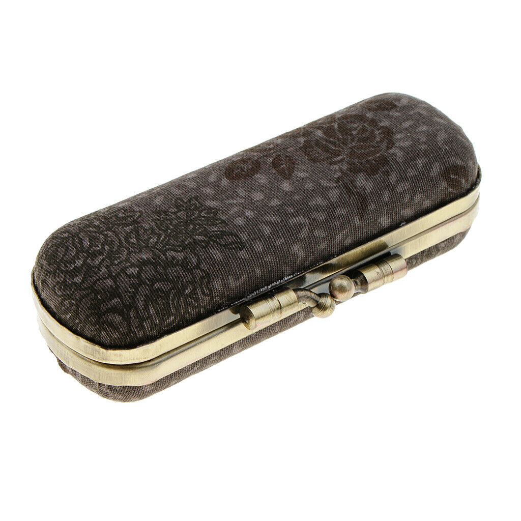 Beauty Design Lipstick Lip Gloss Case Storage Box Holder with Mirror Gray Rose