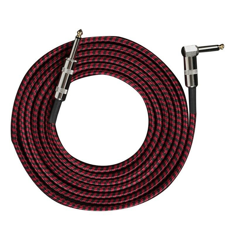 Guitar Audio Cable Connecting Line Electric Guitar Bass Piano Keyboard Drum I5B8