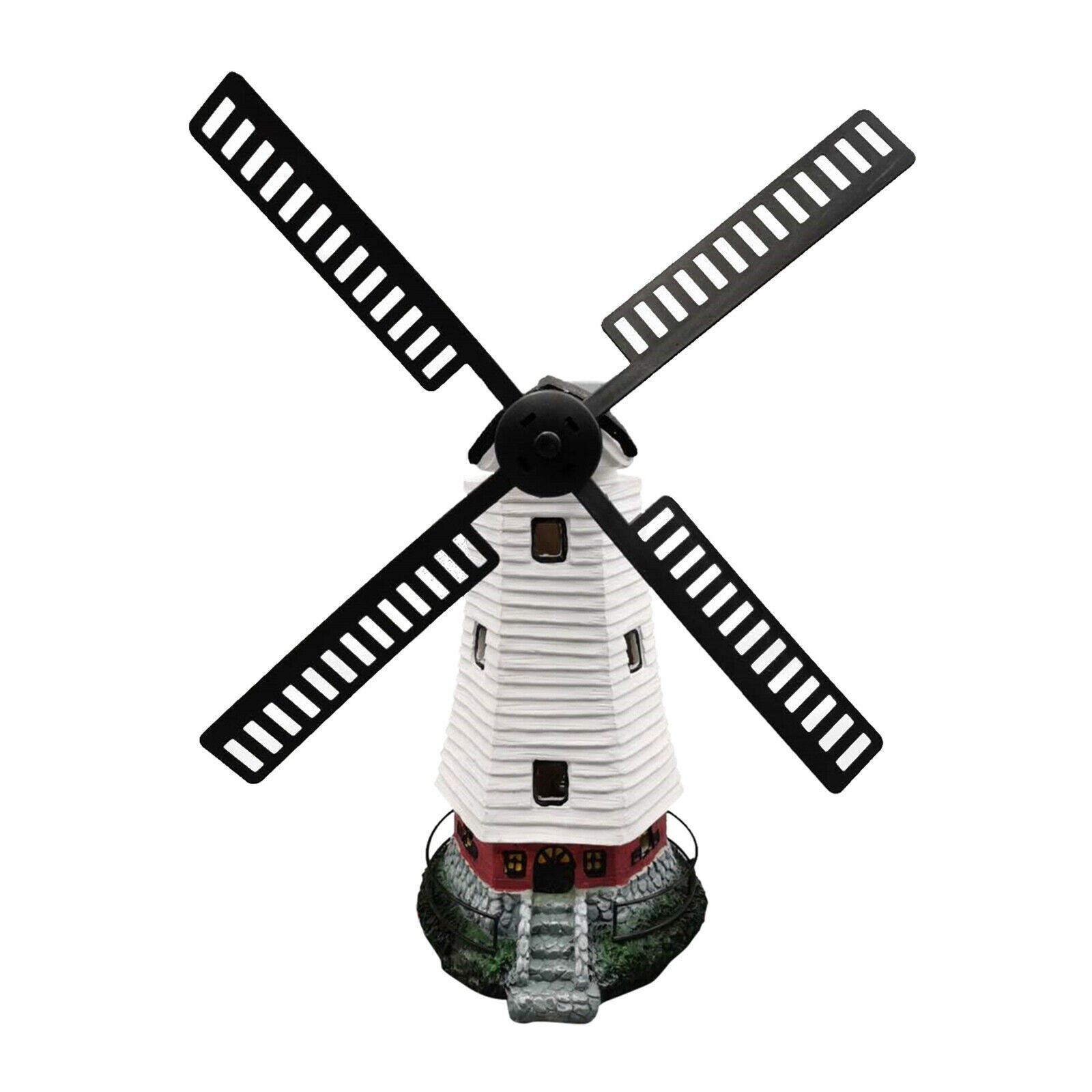 Waterproof Garden Solar LED Light Windmill Pathway Garden Lawn Decor Lights