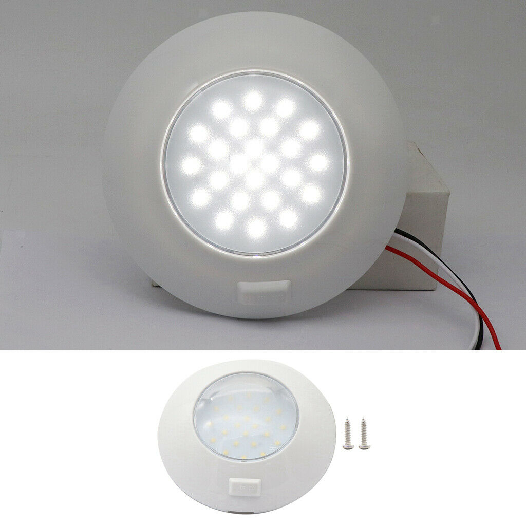 LED Ceiling Light 12V Recessed Cabinet Lights Interior Lighting Van Yacht