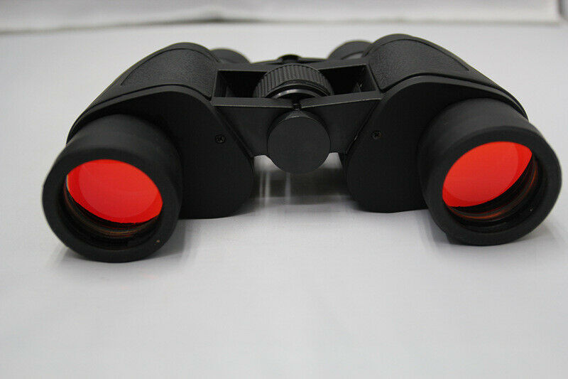 8x40 Binoculars Large eyepiece Portable Wide Angle Telescop Black