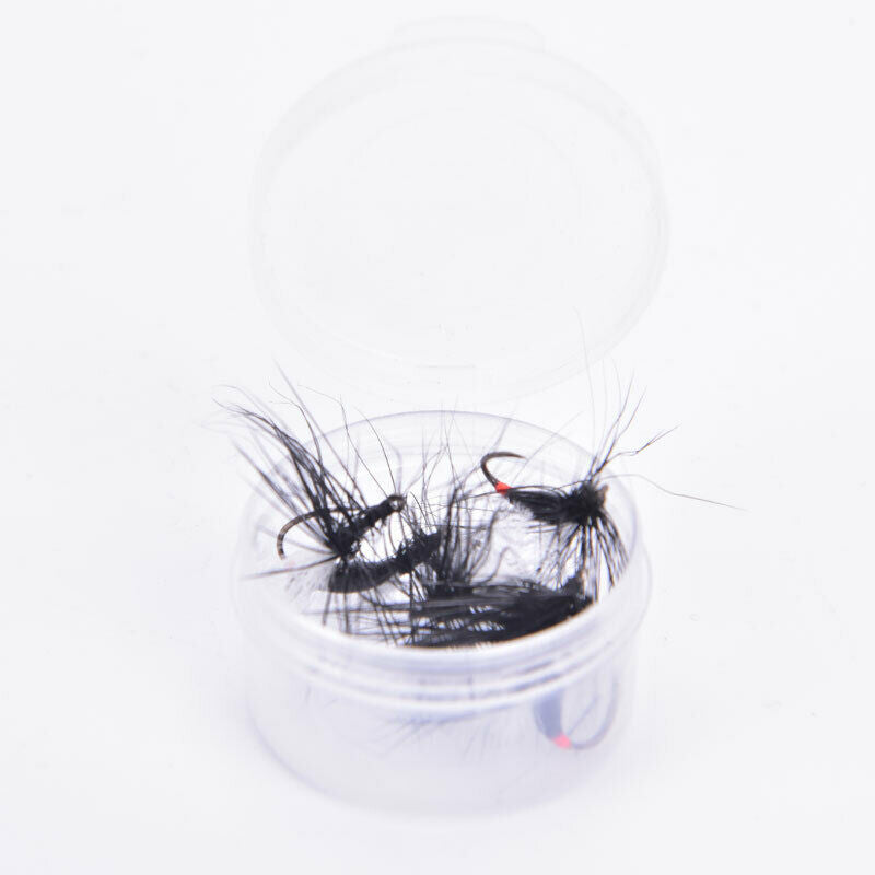 6PCS Ant Dry Fly Trout Fishing Barbless Hook Fishing Lure Artificial Inse.l8