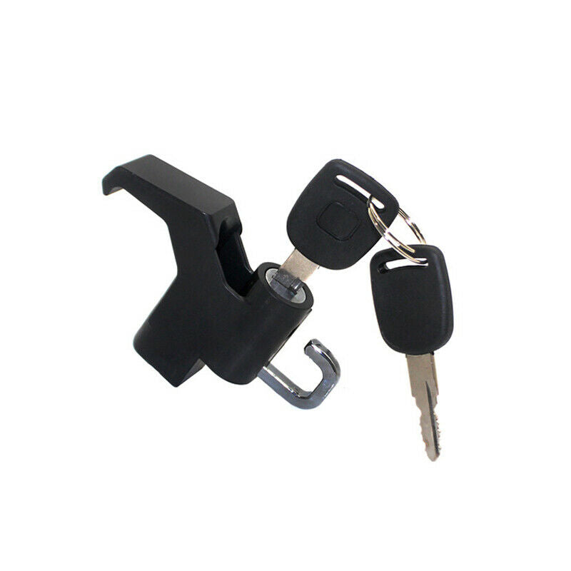 Scooter Bikes Motorcycle Front 6MM Anti-theft Hanging Hook Helmet Lock Security