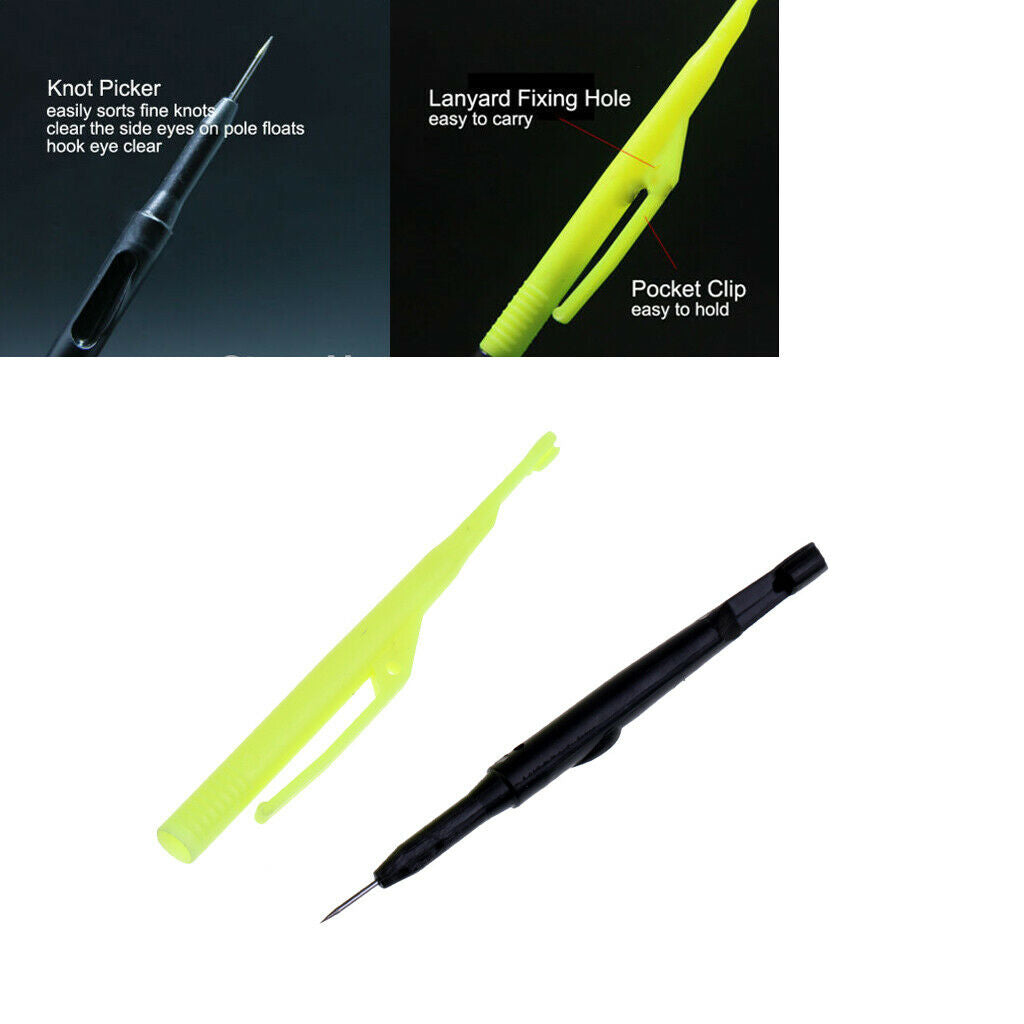 5 Pcs Hook Remover Disgorger Knot Picker Tyer Fly Fishing Hook