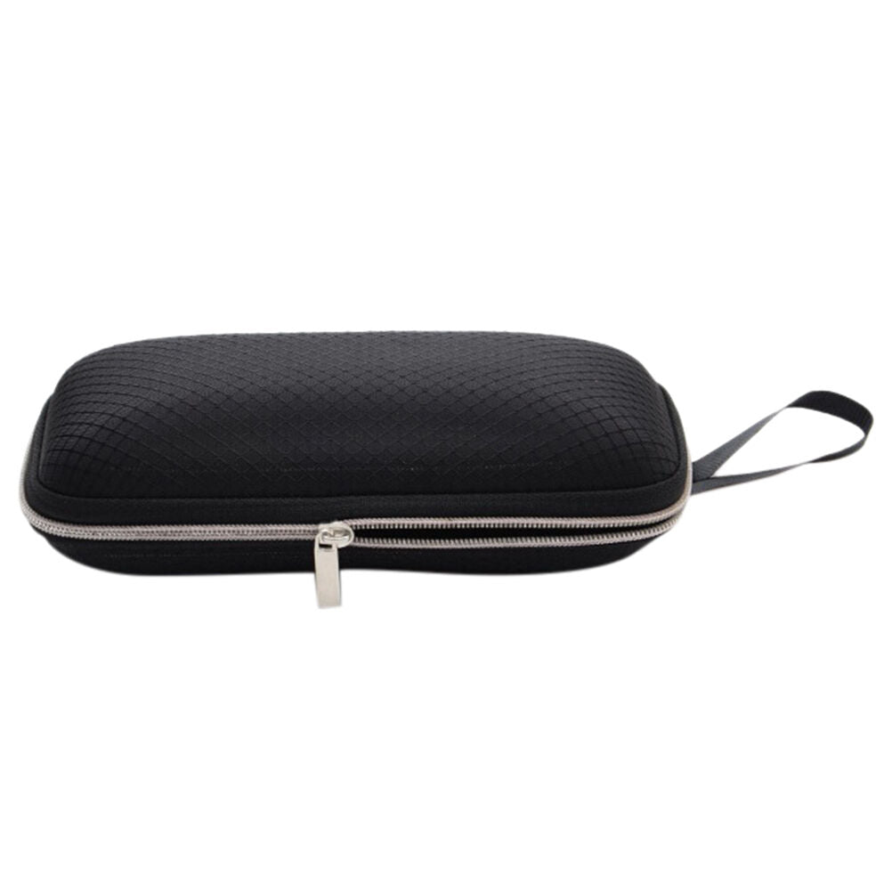 Hard Portable Rectangle Grid Zipper Glasses Case Eyewear Box for Sunglass.l8