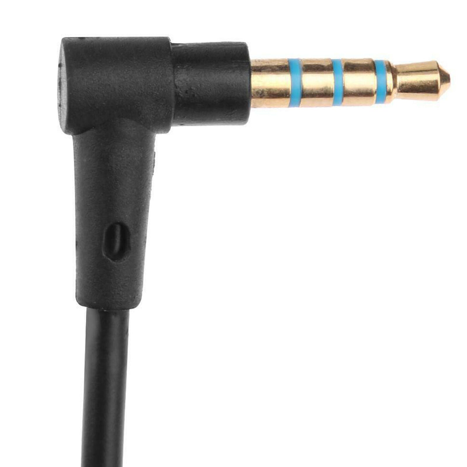 1.5m Audio Cable with Mic Volume Control 2.5mm Male to 3.5mm Male Wire Cord