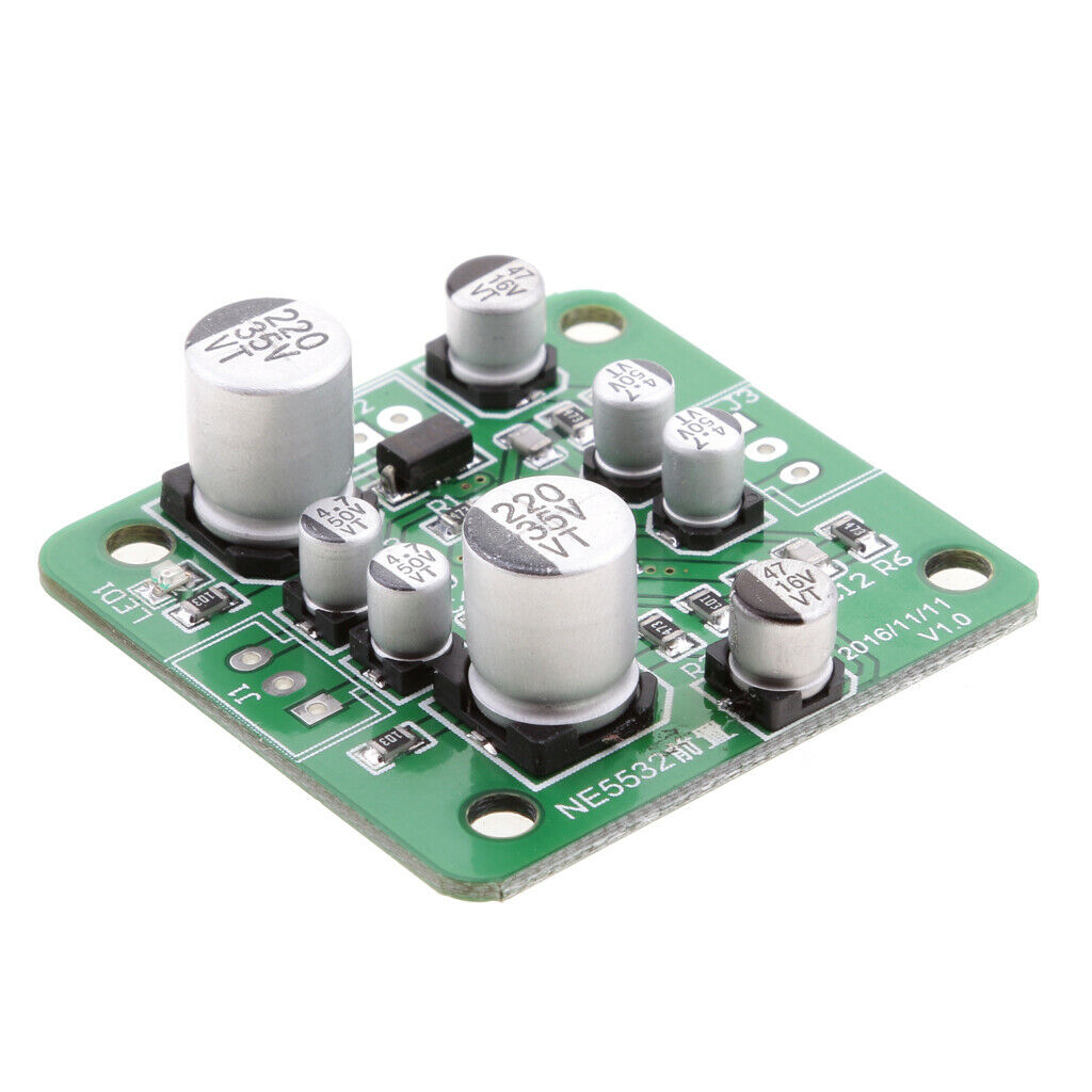 Speaker MP3 Preamplifier Audio Magnifier Board NE5532 4558 12V-30V DC