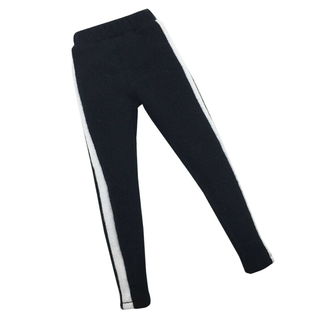 1:6 Men 18cm Side-striped Pants for 12inch Enterbay DID Dress up Accessory